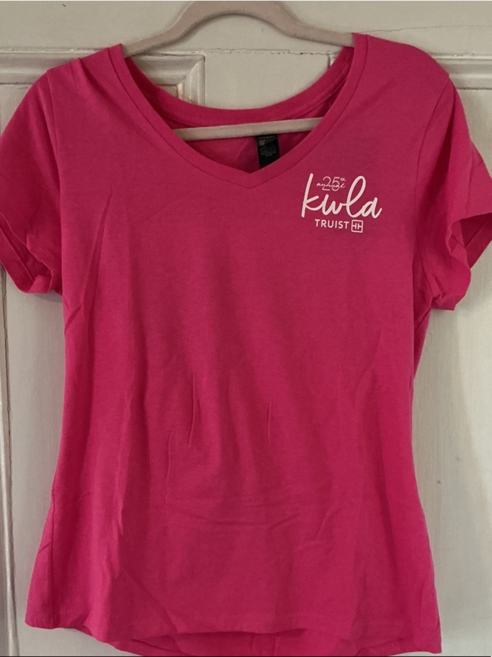 Women's V-Neck Pink Tee
